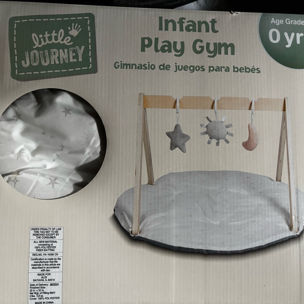 Little Journey infant play gym